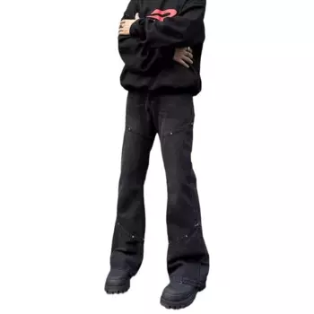 Джинсы в стиле ретро