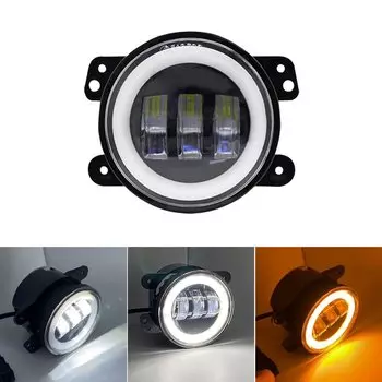 Джип Пастырь 4 - дюймовый противотуманный фонарь 2007 - 2015 Dodge Travel / Универсальное / зарядное устройство 4 - дюймовый круглый светодиодный ангел - глаз