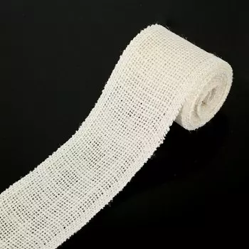 Джутовое кружево 2 м, 6 см, для декора