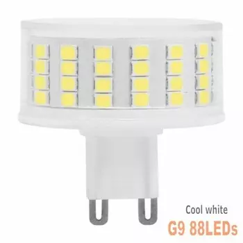 E14 G9 Светодиодная Лампа 12 Вт 15 Вт Маленькая Лампа 88 Бусин Немерцающий Дизайн На 360 Градусов Кукурузный Светильник Керам...