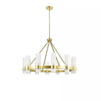 E14 Светодиодный американский золотой серебряный стеклянный 2024 люстра освещение люстра Подвесная лампа для гостиной столовой