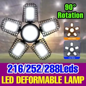 WENNI светодиодные прожекторы для гаража 220В 200-300Вт