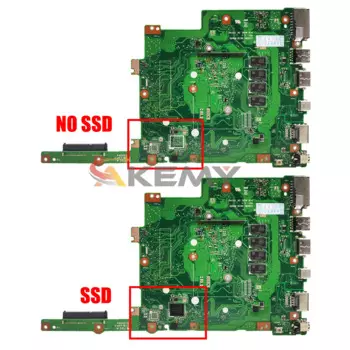 E402WA Материнская плата для ноутбука ASUS VivoBook E402YA E402WAS E402W Материнская плата E1-6010 E2-6110 E2-7015 2G/4G RAM 0G/32G/64G SSD