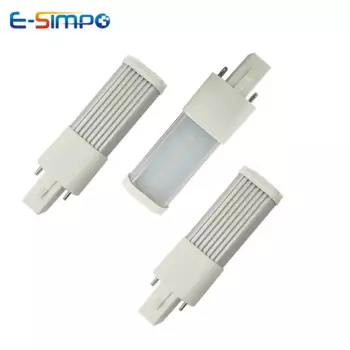 1 шт. G23 светодиодная вилка бокового обзора L107 мм/3 Вт L135 мм/4 Вт 2835 настольная трубка для чтения 110 В/220 В 180 градусов горизонтальная PLS CFL замена