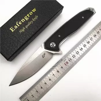 Eafengrow EF961 D2 лезвие ручка из микрокарты шариковый подшипник Флиппер открытый утилитарный походный охотничий карманный складной нож для повседневного использования