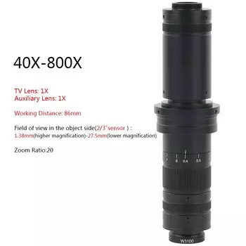 Eakins FHD 10X-800X Микроскоп