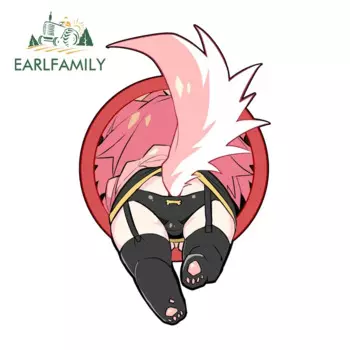 EARLFAMILY 13 см Astolfo Chibi Автомобильная наклейка графика Солнцезащитная наклейка для багажника ноутбука холодильника лобового стекла автомобиля Защита двери декор