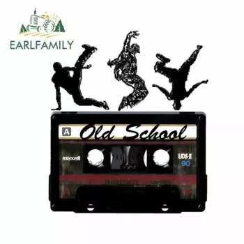 EARLFAMILY 13 см для аудиокассеты, мотоциклетные автомобильные наклейки на бампер, автомобильные аксессуары, Переводные водонепроницаемые наклейки, украшение