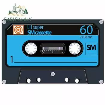 EARLFAMILY 13 см для чистых аудио автомобильных наклеек, автомобильные аксессуары, наклейка, мотоциклетные водонепроницаемые наклейки, виниловые наклейки для Campervan, отличные наклейки