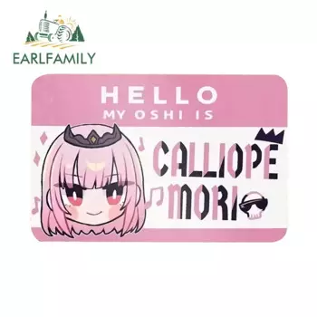EARLFAMILY 13 см для Hello My Oshi Is Hololive Gura предусмотрена Стандартная защита от солнца