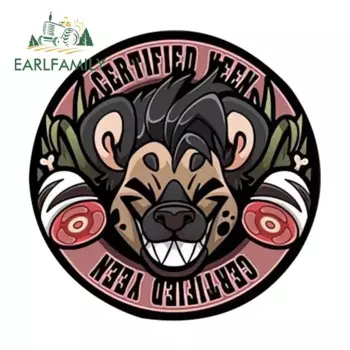 EARLFAMILY 13 см для мехового знака, виниловая наклейка для автомобиля, автомобильные аксессуары, наклейка, окклюзия, царапины, индивидуальные окна, украшение