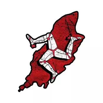 EARLFAMILY 13 см гоночный TT остров мужчин автомобильные наклейки-логотипы Водонепроницаемая Солнцезащитная наклейка для ноутбука бампера мотоцикла багажника автомобильные аксессуары