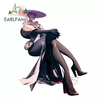 EARLFAMILY 13 см X 10,4 см для байонетты, фотография, бампер с защитой от царапин, украшение для мотоцикла