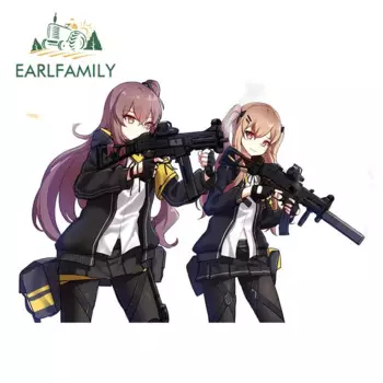 EARLFAMILY 13 см X 10,4 см забавные девушки Vepr аниме автомобильные наклейки на доску для серфинга мотоцикла переводная картинка для автофургона