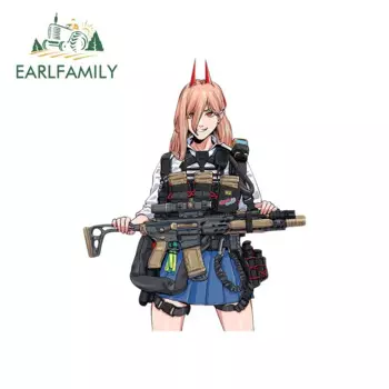 EARLFAMILY 13 см X 10,6 см для мощного тактического жилета, наклейки на автомобиль, фотография, защита от царапин