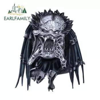 EARLFAMILY 13 см x 11 см, аниме, фотозащита от солнца, индивидуальная наклейка, водонепроницаемые мотоциклетные автомобильные аксессуары