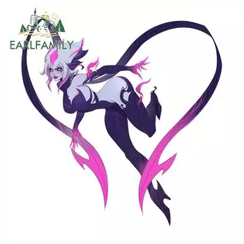 EARLFAMILY 13 см x 12,5 см Evelynn League of Legends автомобильные наклейки индивидуальные Decal мотоцикл ветровое стекло багажник автомобильные аксессуары