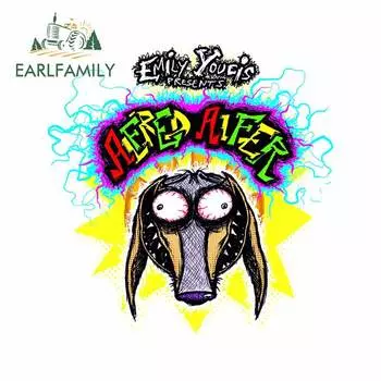 EARLFAMILY 13 см x 12,5 см для EMILY YOUCIS ALFRED ALFER тонкие автомобильные наклейки виниловый материал наклейка Стайлинг автомобиля украшение для доски для серфинга