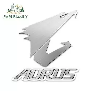 EARLFAMILY 13 см x 12,7 см для Aorus League CSGO, автомобильные наклейки и наклейки, водонепроницаемые, устойчивые к царапинам, автомобильный Стайлинг, украшение JDM