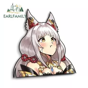 EARLFAMILY 13 см x 12 см для Xenoblade летопии 2 милые наклейки на автомобиль водонепроницаемые наклейки простая виниловая автомобильная пленка