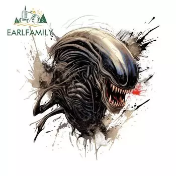 EARLFAMILY 13 см x 13 м аркадные Хищники автомобильные аксессуары игровые граффити JDM водонепроницаемые наклейки индивидуальные наклейки