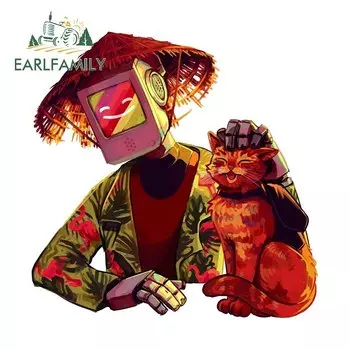 EARLFAMILY 13 см x 13 см, стикеры для внедорожных игр, устойчивые к царапинам, водонепроницаемые наклейки, Стайлинг автомобиля, для багажника мотоцикла