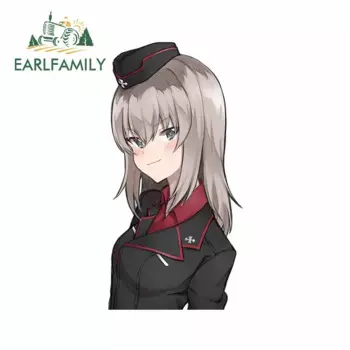 EARLFAMILY 13 см X 6,6 см для аниме девочки милый Itsumi Erika устойчивые к царапинам автомобильные наклейки мотоциклетные наклейки виниловая защита для двери автомобиля