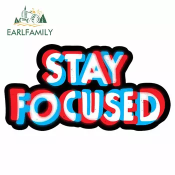 EARLFAMILY 13 см x 7,4 см для оставающегося фокуса автомобильные наклейки мотоциклетный шлем сноуборд графика Водонепроницаемая наклейка для сноуборда кемпера