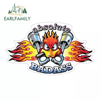 EARLFAMILY, 13 см x 8,3 см, абсолютно плотные автомобильные наклейки для представлений, забавные Стикеры для стайлинга автомобиля, мотоциклетные автомобильные наклейки, аксессуары