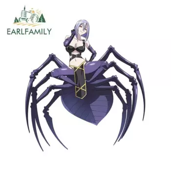 EARLFAMILY 13 см X 9,3 см для Аниме Сексуальная девушка Монстр автомобиль наклейка устойчивая к царапинам наклейка автомобильные аксессуары декор для ноутбука