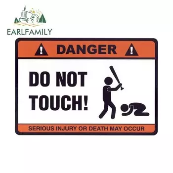 EARLFAMILY 13 см x 9,3 см для остановки вдали от моего трактора