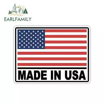 EARLFAMILY 13 см X 9,9 см, Сделано в США, наклейка, SUP доска, каяк, каноэ, лодка, автомобиль, грузовик, виниловая наклейка, Стайлинг автомобиля