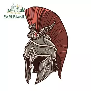 EARLFAMILY 13 см x 9 см для SPQR Rome Spartan автомобильные Стикеры, индивидуальная наклейка, подходит для всех типов транспортных средств, «сделай сам»