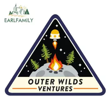 EARLFAMILY виниловые автомобильные наклейки 13 см x 10,7 см для внешнего вилла, скейтборда, грузовика, внедорожника, украшение для окна, бампера, Стайлинг автомобиля