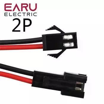 EARUELETRIC JST SM 2-контактные разъемы для светодиодных лент
