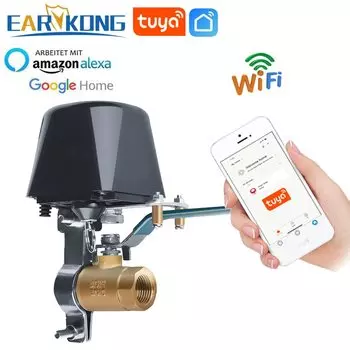 EARYKONG Tuyasmart WiFi Клапан для воды