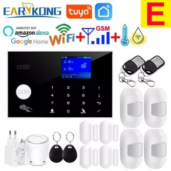 Earykong WiFi GSM сигнализация