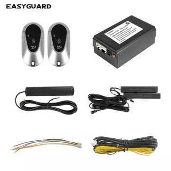 EASYGUARD Smart Key PKE пассивный бесключевой доступ, подходящий для автомобилей Benz с зажиганием FBS4 и кнопка запуска OEM, дистанционное открывание багажника
