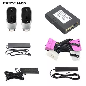 EASYGUARD Smart Key PKE пассивный бесключевой доступ подходит для автомобилей Benz FBS4 2020+ с заводской кнопкой запуска OEM и комфортным доступом