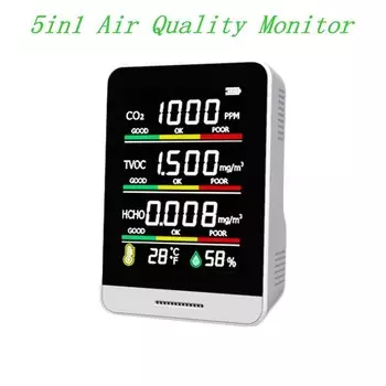 easyover 5в1 Монитор качества воздуха