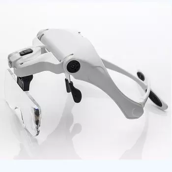 easyover Светодиодная лупа headband 5x