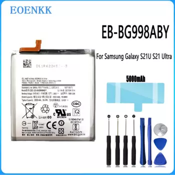 EB-BG998ABY аккумулятор для Samsung Galaxy S21U S21 сверхвысокая емкость, запасная часть, аккумуляторы для телефона Bateria