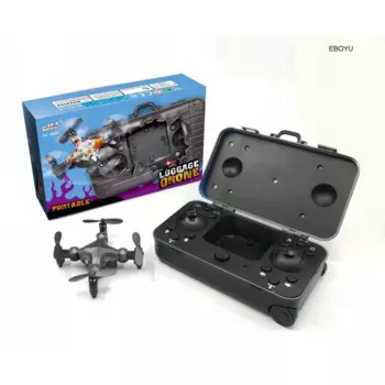 EBOYU DH120 2,4G 4CH 0.3mp WIFI FPV камера портативный Дрон RC Квадрокоптер в чемоданном стиле мини RC UFO Карманный Дрон для детей RTF