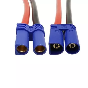 EC5 разъем для RC аккумуляторов, силиконовый кабель 10AWG