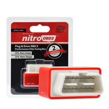 ECO OBD2 оригинал 15% Fuel Saver Nitro ECO OBD2 Performance Chip Box ECO OBD2 Nitro OBD2 Оригинальная вилка