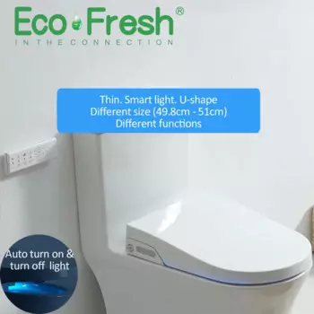 Умное сиденье для унитаза EcoFresh D