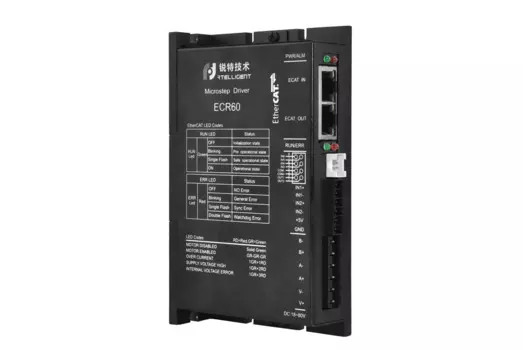 ECR60 18-50VDC Ethernet 60 мм 2-фазный шаговый драйвер Nema 24 Open Loop
