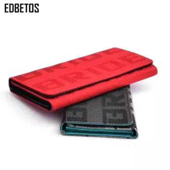 EDBETOS 2 стиля BRIDE Тканевый кошелек JDM VERSION 2 Racing Seat Ткань и кожа Холст Кошелек BRIDE Кожаный чехол для ключей