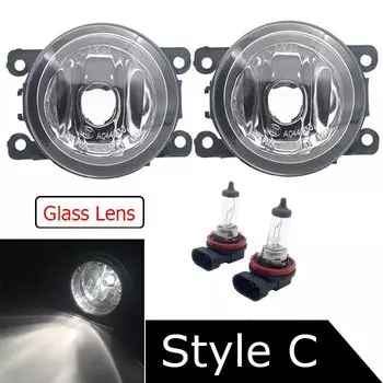 EEMRKE 2 шт. 9 светодиодных противотуманных фар для SMART FORTWO Forfour 453 2015 2016 2017 2018 H11 12 в передний бампер противотуманные фары Автомобильный Стайлинг DRL