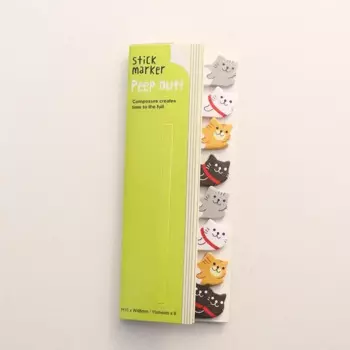 Effomeet блокнот закладки многоцветный